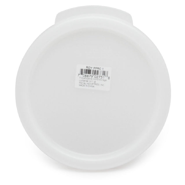 Royal ROY PPRC 1 - Lid, For 1 Qt. Storage Containers, Round