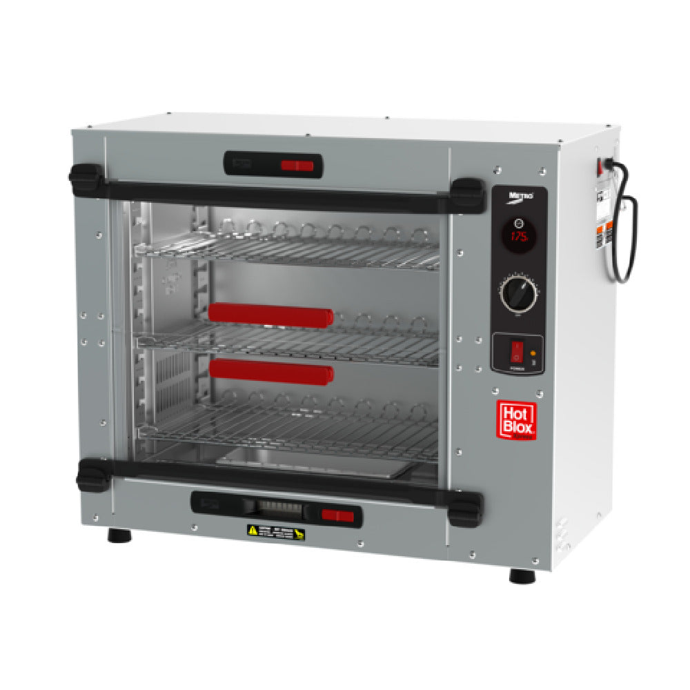Metro HBCS4-BP HotBlox Xpress S4 Quick Access Pass-Thru Holding Cabinet Countertop
