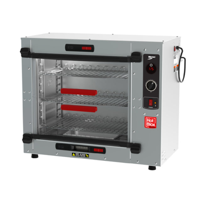 Metro HBCS4-BP HotBlox Xpress S4 Quick Access Pass-Thru Holding Cabinet Countertop