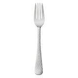 Libbey 794 038 (Formerly World Tableware) Salad Fork 6-7/8" Hammered Mirror Finish Handle