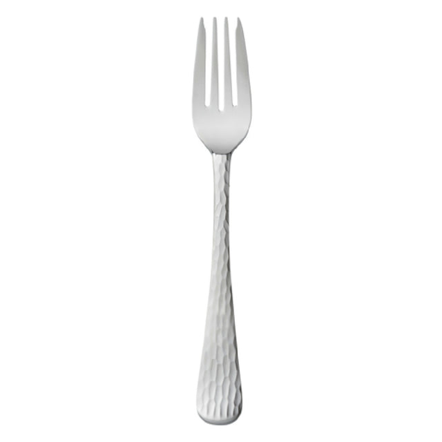 Libbey 794 038 (Formerly World Tableware) Salad Fork 6-7/8" Hammered Mirror Finish Handle