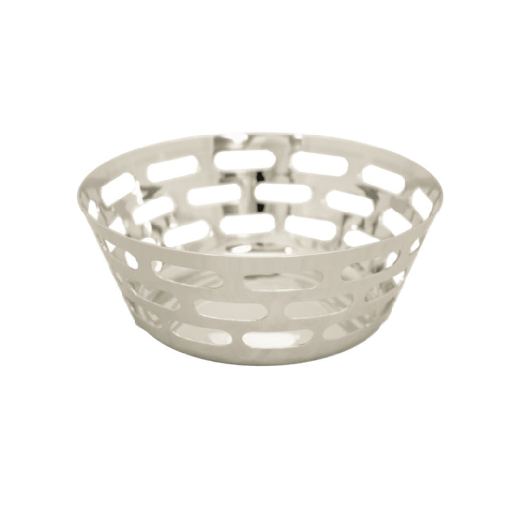 Service Ideas SM-75 Service Ideas Mod18 Bread Basket Polished Stainless