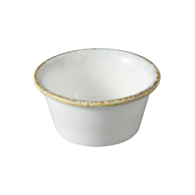 Yanco IB-303 - Iris Blue Sauce Dish, 3 1/8" X 1 1/2", 3 Oz