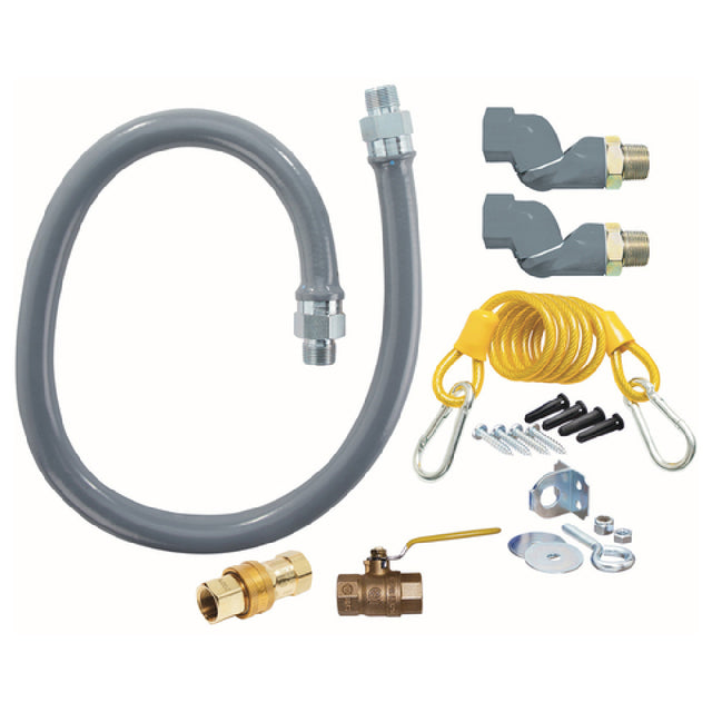 Dormont RG752S48 Dormont ReliaGuard® Foodservice Gas Connector Kit 3/4" Inside Dia.