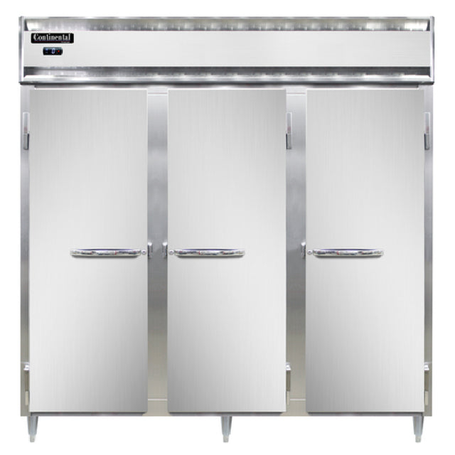 Continental Refrigerator DL3F Designer Line Freezer Reach-in Three-section