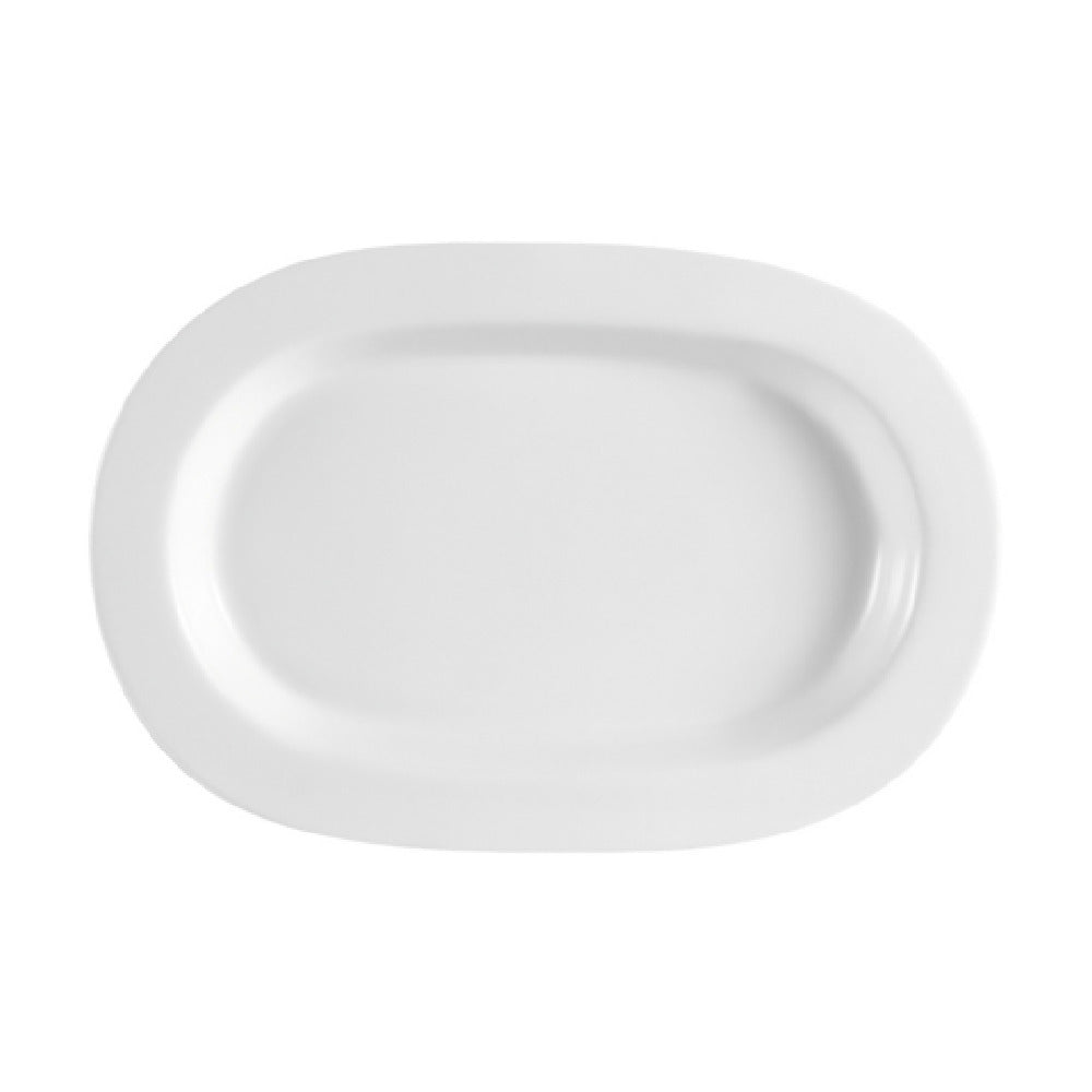 CAC China RCN-93 RCN Specialty Platter 12"L X 8"W X 1"H Oblong