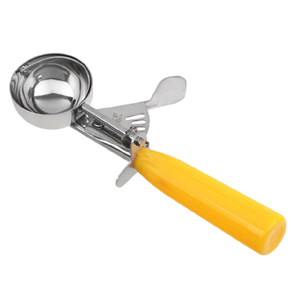 Empura 225314 - Disher, 1.625 Oz / #20 Thumb Press - Yellow Handle, Chef Approved