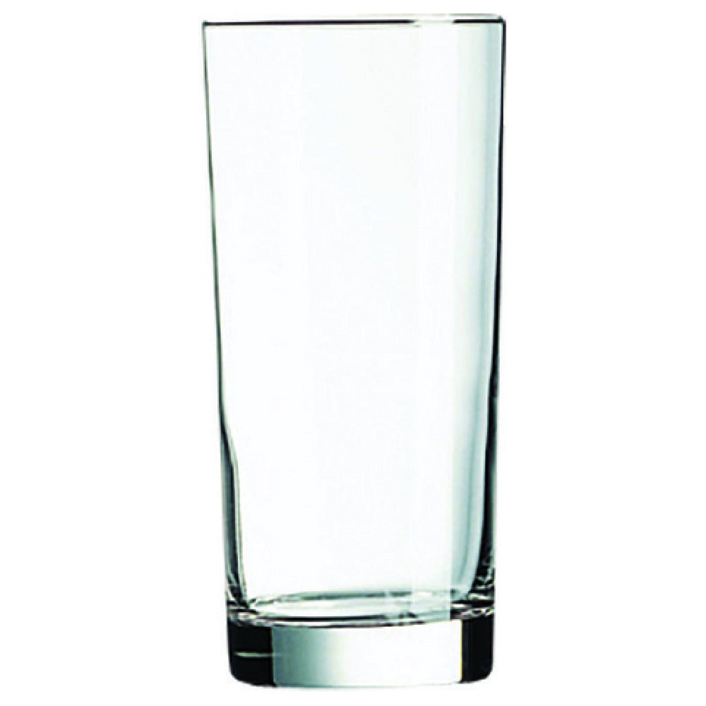 Arc Cardinal Q2537 Arcoprime Straight Sided Hi Ball 13.0 Oz Soda Lime Glass