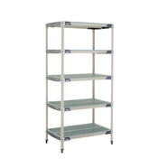 Metro 5X537GX3 MetroMax® I Starter Shelving Unit 36"W X 24"D X 74"H Rust Proof