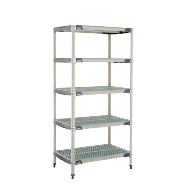 Metro 5X537GX3 MetroMax® I Starter Shelving Unit 36"W X 24"D X 74"H Rust Proof