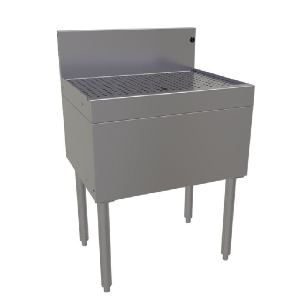 Glastender DBA-30 Underbar Drainboard Free Standing 30"W X 19"D