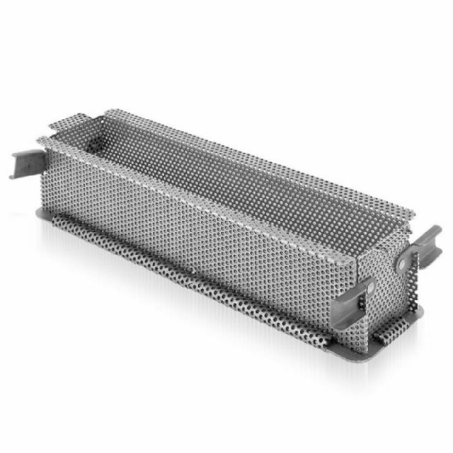 JB Prince MA302 48 Geoforme Perforated Pate Mold 18.89"W X 3.54"D X 3.34"H Made In France