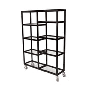 Forbes Industries 6570-PAINTED Classic Rolling Display (Essentials) 48”L X 14"W X 68-1/2”H