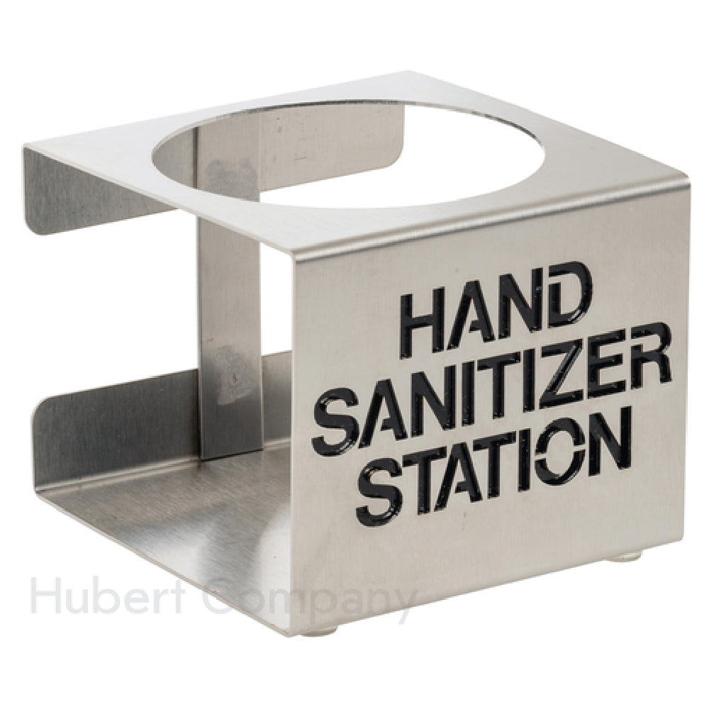 Hubert 40075 - Sanitizer Holder, Countertop, 4-3/5"L X 4-3/5"W X 3-3/5"H
