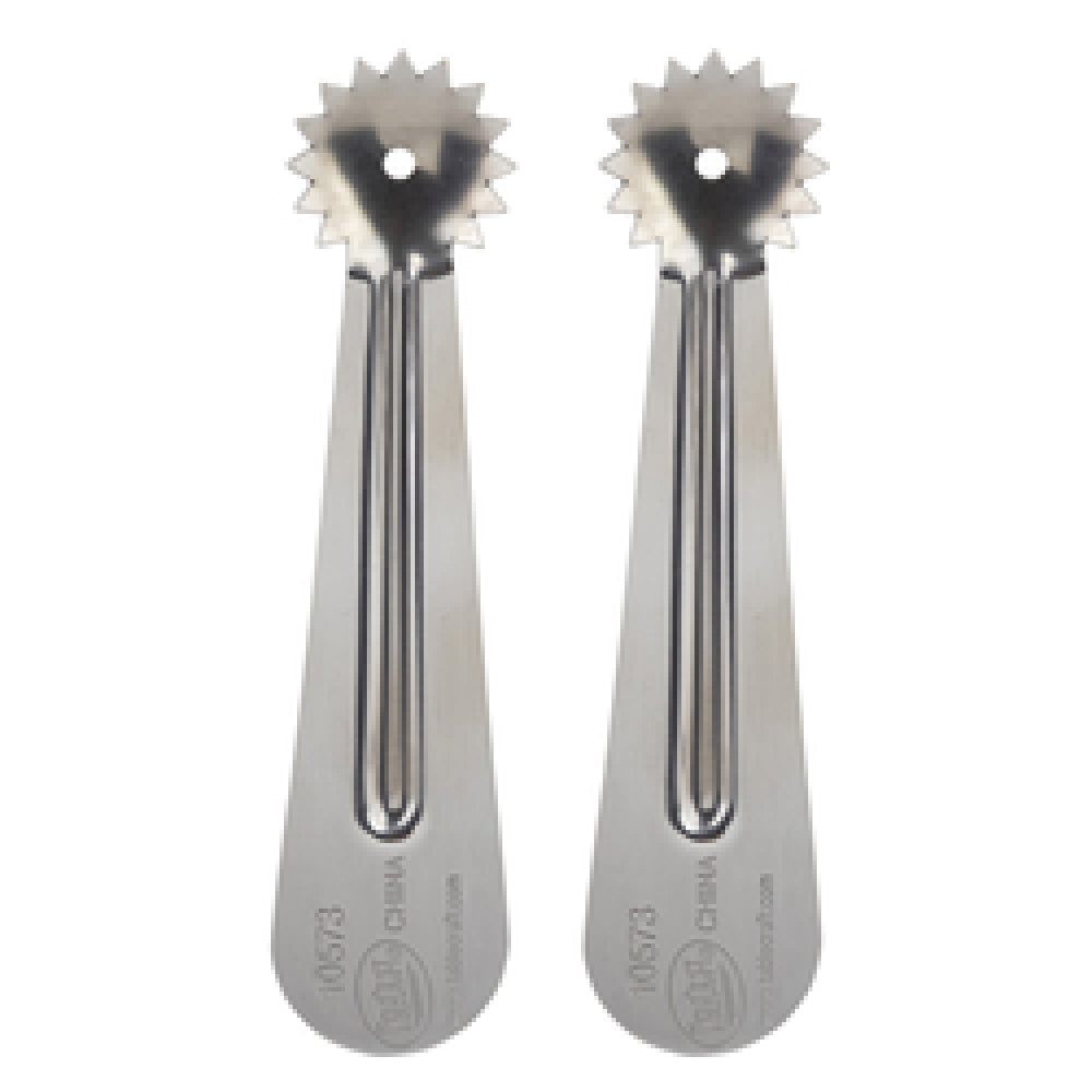 TableCraft Products 10574 - Tomato Corer, 4-1/4" X 1" X 1/5", Stainless Steel (2 Per Pack) (1 Pack Minimum Order)