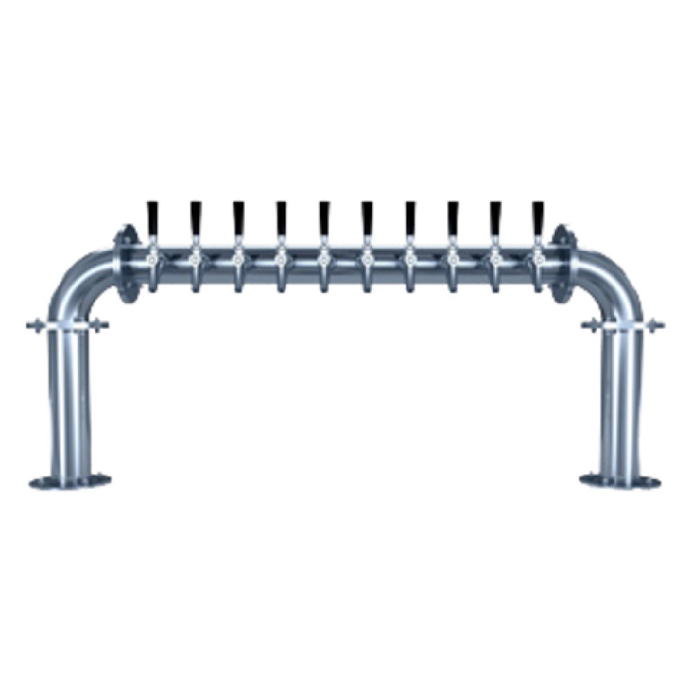Micro Matic BG-U-10KR Biergarten "U" Draft Beer Tower Countertop 46-3/4"W X 18-7/8"H