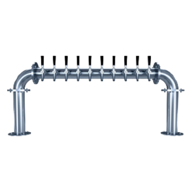 Micro Matic BG-U-10KR Biergarten "U" Draft Beer Tower Countertop 46-3/4"W X 18-7/8"H