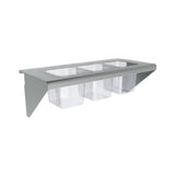 Vulcan CONRAIL-36 - Condiment Rail, (5) 1/6 Size Pans Or (2) 1/3 Size Pans (NOTE: Not Compatible With Rear Grease Trough Griddles)