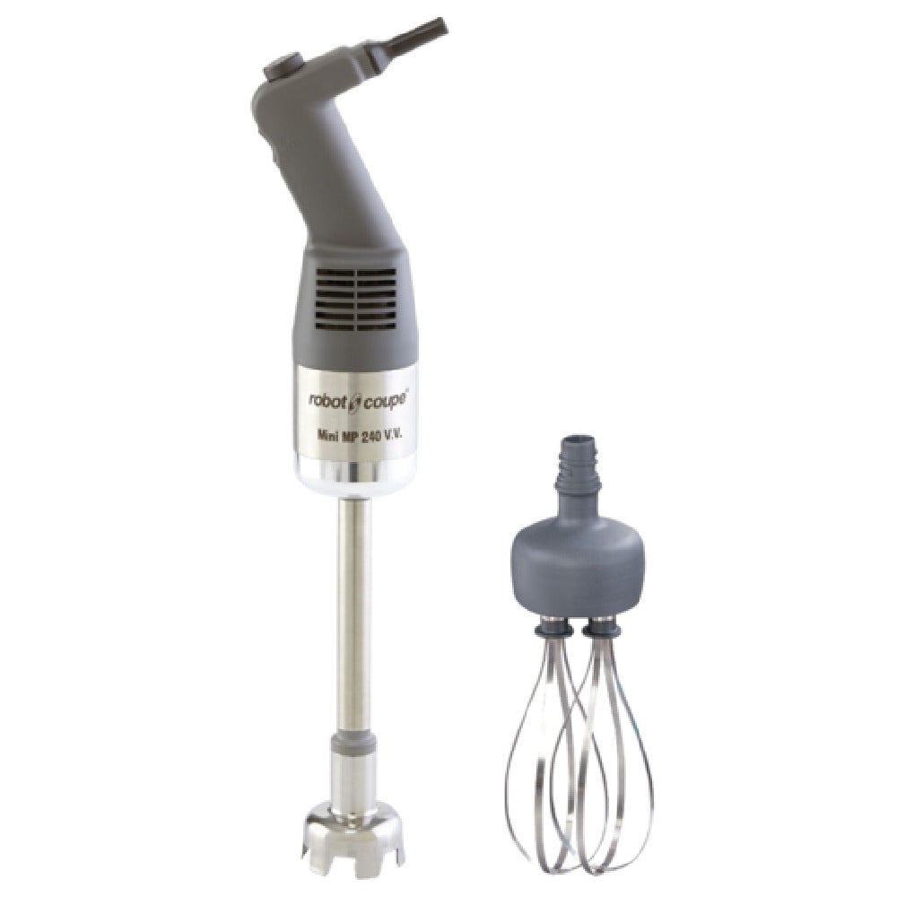Robot Coupe MMP240COMBI Mini Power Mixer Up To 15 Liter Processing Capacity 10" Shaft Length & 7" Whisk