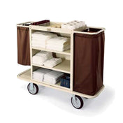 Forbes Industries 2104 Guest Room Attendant Cart 30"W X 19"D X 36"H Cabinet (3) Shelves