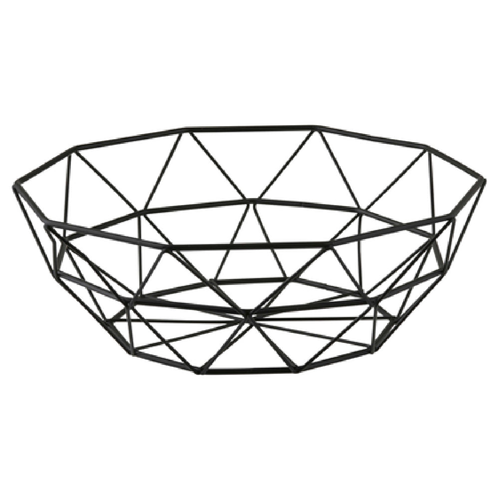 TableCraft Products 10464 - Delta Series Wire Basket, 10" Dia. X 3-1/2"H, Round