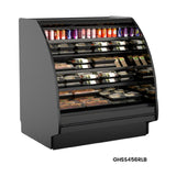 Structural Concepts GHSS856RLB (CURVED) Fusion® Refrigerated Self-Service Case With Curved Profile