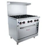 Empura EGR-36C_NAT - Single Base Gas Range, Natural Gas, 36"W X 35"D X 56-1/2"H