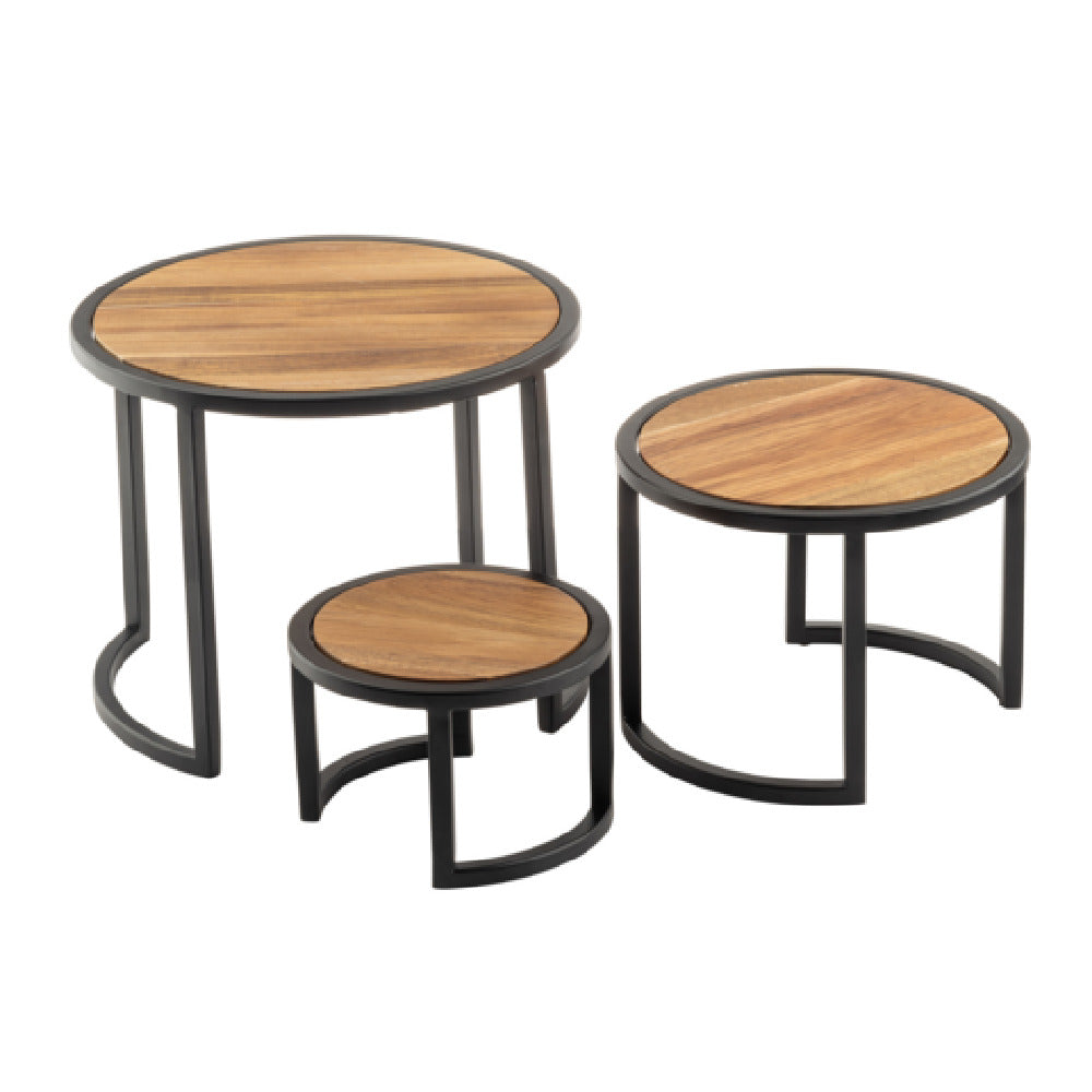 TableCraft Products 12503 - Risers, 10" X 10" X 8", Round
