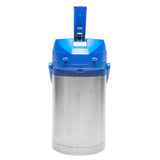 Service Ideas CTAL25BLU Airpot 2.5 Liter (84.5 Oz.) 6-3/4" X 8-3/4" X 12-1/2"