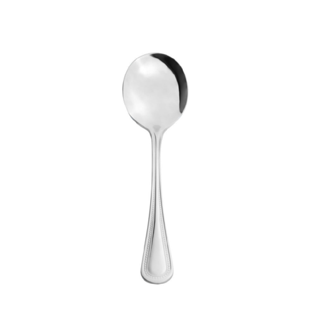 CAC China 8008-04 Golden Pearl Bouillon Spoon 5 7/8" 18/8 Stainless Steel