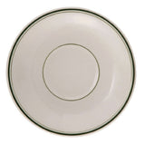 Yanco GB-2 Green Band Saucer 6-1/8" Dia. Round