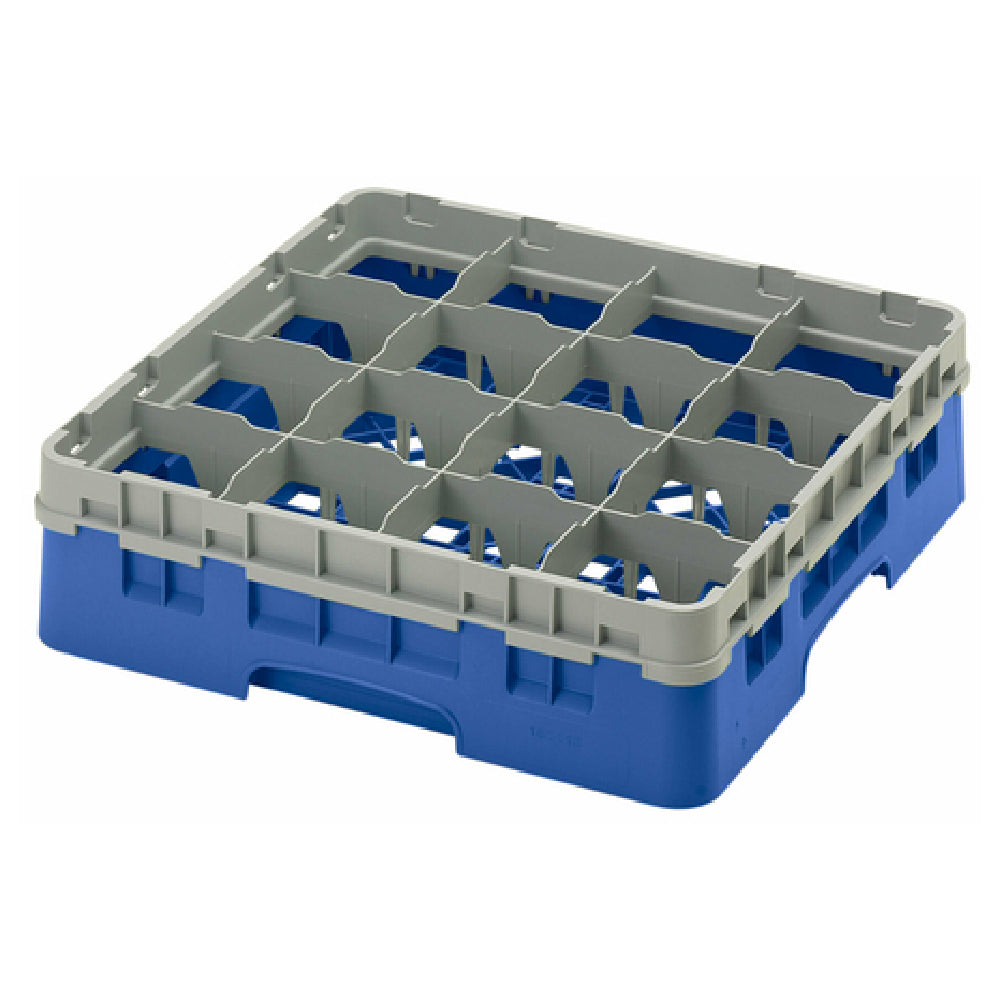 Cambro 16S418168 Camrack® Glass Rack With Soft Gray Extender Full Size