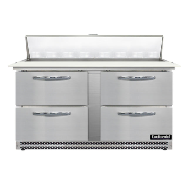 Continental Refrigerator D60N16C-FB-D Designer Line Sandwich Unit Front Breather