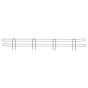 Quantum BL60S Back Ledge 60"W X 4"H 304 Stainless Steel