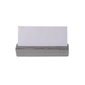Steelite DWFB11524GW Small Card Holder 1" X 1" X 3.5"H Wood