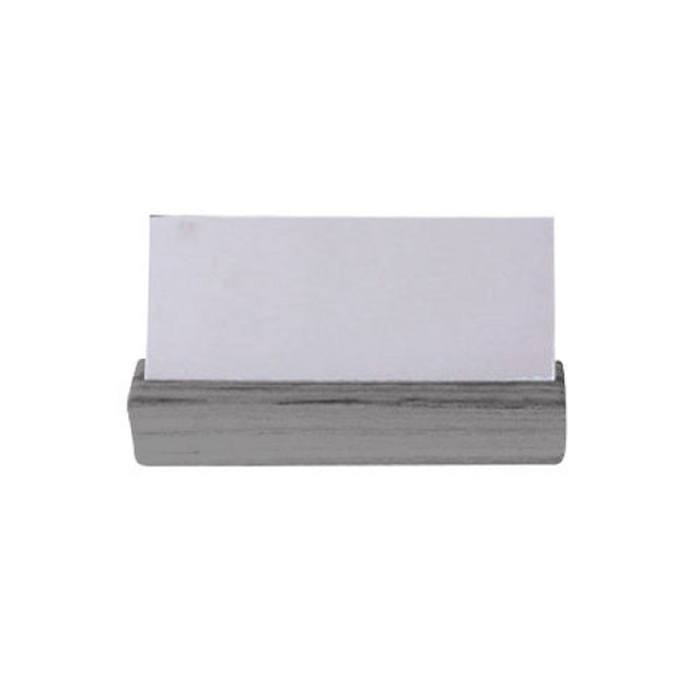 Steelite DWFB11524GW Small Card Holder 1" X 1" X 3.5"H Wood