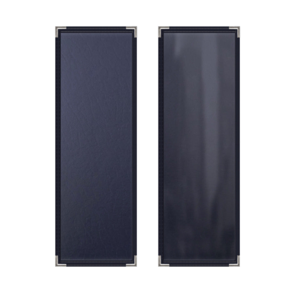 Risch 2001 4.25X14 Pajco Semi-flexible Menu Cover (specify Color) 4-1/4" X 14"