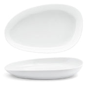 FOH DDP062WHP22 Kiln® Plate 11" X 7" X 1-1/2" Oval