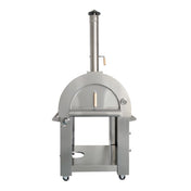 Omcan 49113 (CE-CN-0098-WG) Pizza Oven Wood & Propane Gas Includes: Pizza Peel