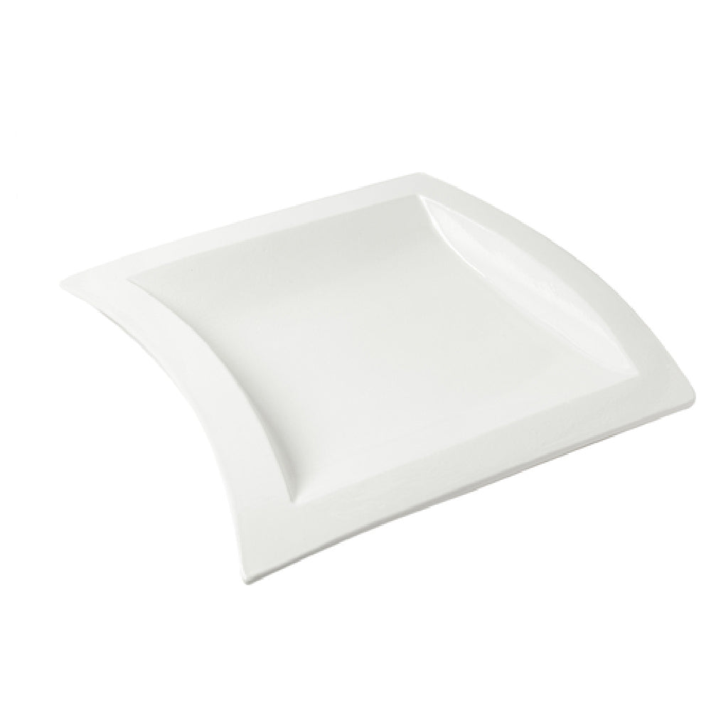 Bon Chef 70033HGRN Futura Platter 16-1/16" X 16-1/16" Aluminum With Sandstone