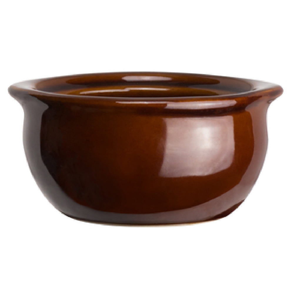 Steelite 6932E471 Onion Soup Crock 12 Oz. 5-1/8"L X 4-1/2"W X 2-3/8"H
