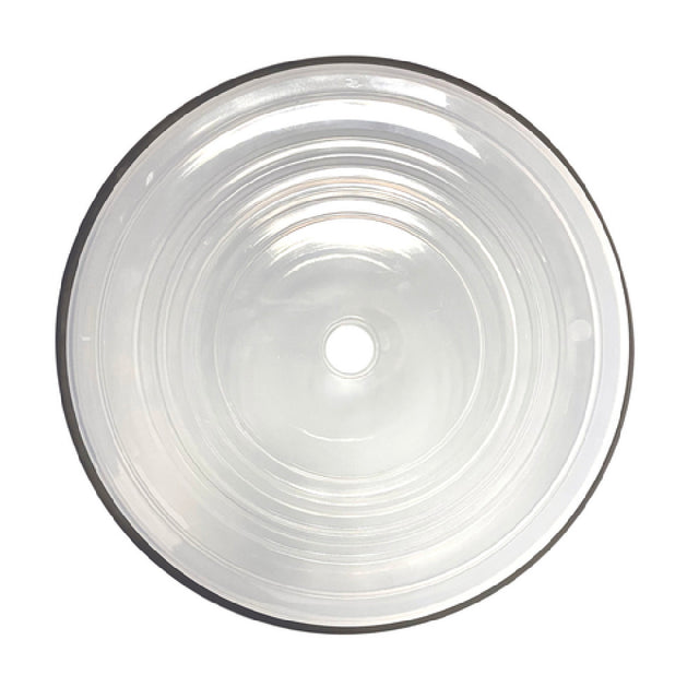 GET Enterprises CO-111-CL Plate Cover 11-3/4" X 3"H Fits 11" Round Plates