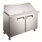 Admiral Craft USSLM-2D/36 U-STAR Salad/Sandwich Refrigerated Prep Table 36-1/4"W X 34"D X 42-1/4"H