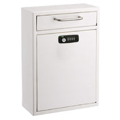 Alpine Industries ADI631-04-WHI-KC Mailbox 11-1/4" X 4-3/4" X 16-1/4"H Wall Mountable