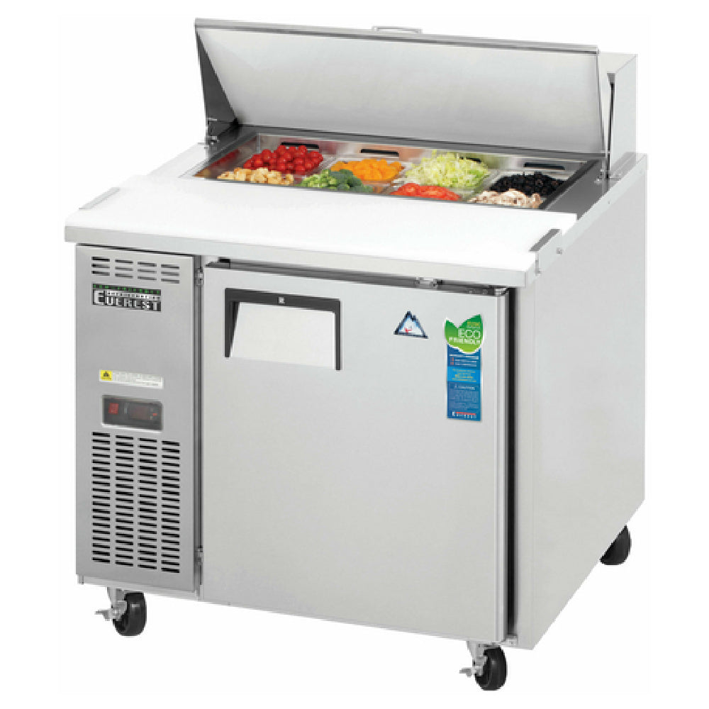 Everest Refrigeration EPR1 Sandwich Prep Table One-section 35-5/8"W