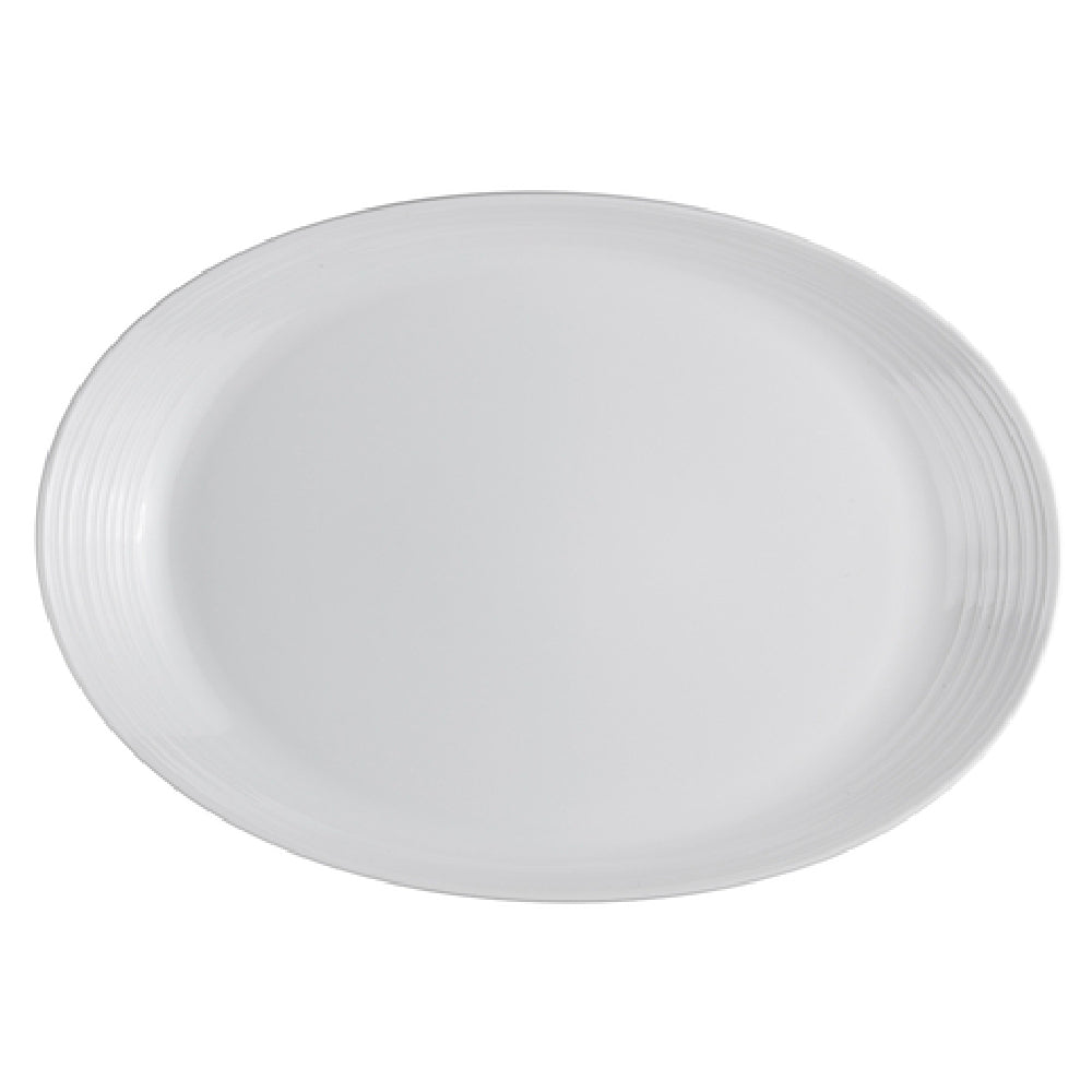 Steelite 61100ST0115 Oval Platter 15.25" X 10.625" X 1.75" Belisa