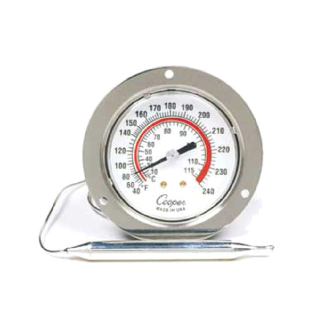 Cooper Atkins 7112-05-3 Thermometer 2-1/2" Panel Type Front Flange