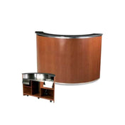 Forbes Industries 4873-5 Mobile Bar 28-1/2"W X 60"L X 48"H Avonite Countertop