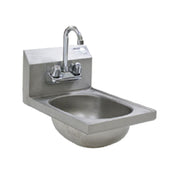 Eagle HSAN-10-F-2X Hand Sink Wall Mount 9-3/4" X 13-1/2" X 6-3/4" Deep Bowl