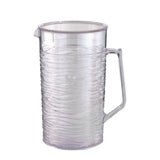Service Ideas SI2LITCL Service Ideas Sculptured Ice Water Pitcher Plastic 2 Liter